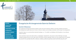 Desktop Screenshot of evkibaiertal.de