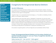 Tablet Screenshot of evkibaiertal.de